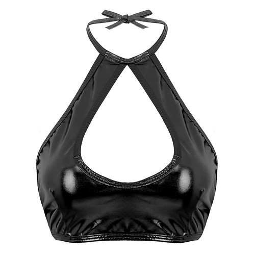 Damen wetlook kurz lack leder - damen,