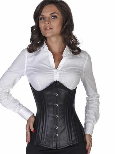 Corsage korsett schwarz - corsage,