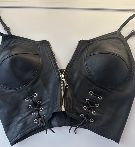 Korsage echt leder - leder, sexy